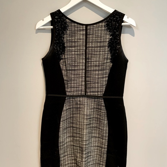 Loft Black & White Dress Size 4 - Picture 1 of 3